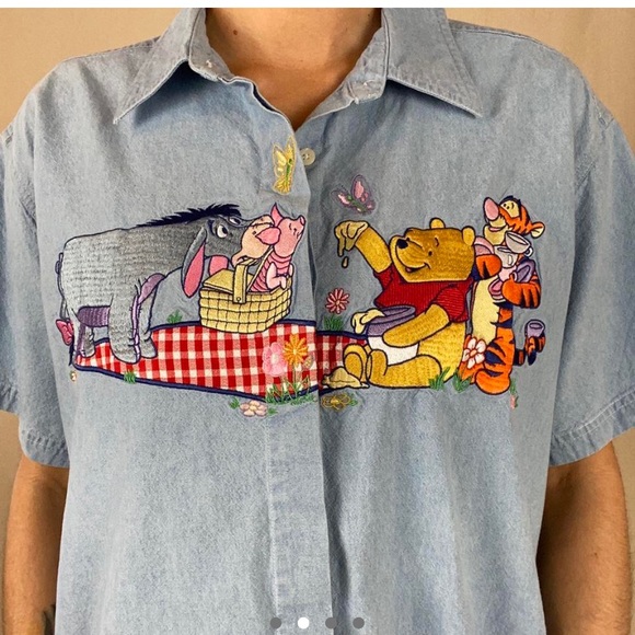 Winnie The Pooh button up - Picture 1 of 7